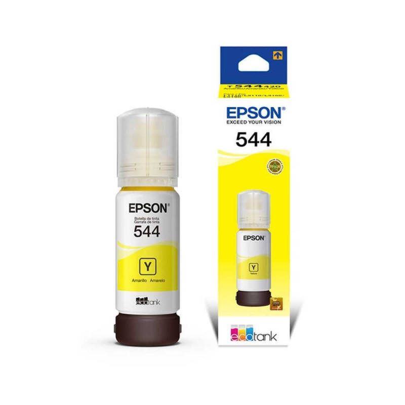 Botella de tinta EPSON T544 Amarillo original 65ml