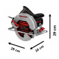 Sierra circular SKIL 5402 1400W