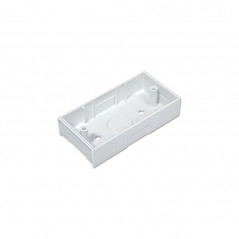 Base exterior JELUZ VERONA extra chato 1 módulo blanco