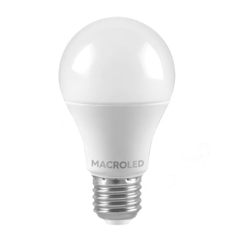 Lámpara led MACROLED bulbo A60 E27 14.5W 220v 6500K luz fría