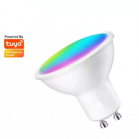 Lámpara Led TBCin Smart Wifi GU10 5W 400lm RGB