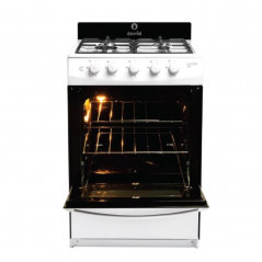 Cocina ESCORIAL MASTER STYLE a gas envasado blanco outlet