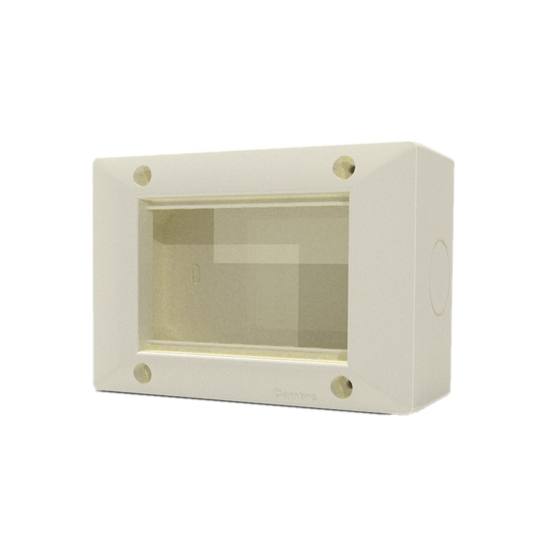 Caja exterior CAMBRE S.XXII 4 módulos IP40 blanco