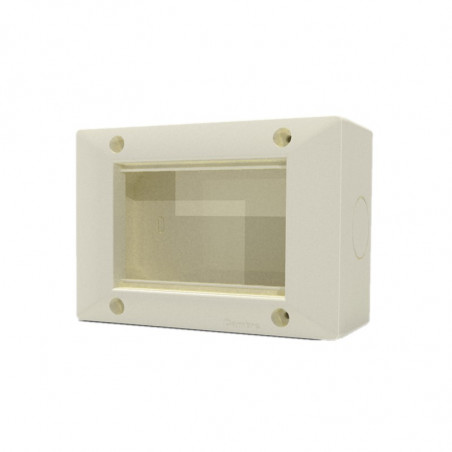 Caja exterior CAMBRE S.XXII 4 módulos IP40 blanco