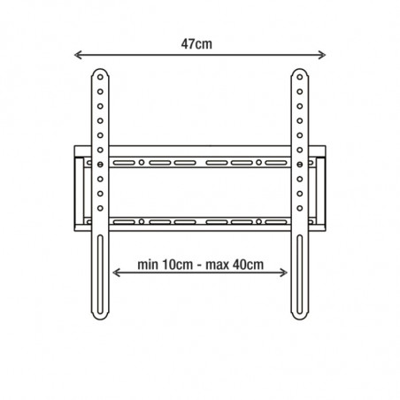 Soporte fijo NAKAN SPL-484 para TVs de 32 a 60''