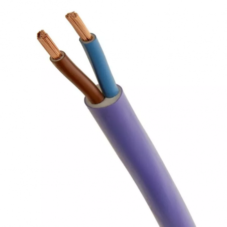 Cable subterráneo ARGENPLAS cobre pvc 1,1kV 2x10mm2 por metro IRAM 2178