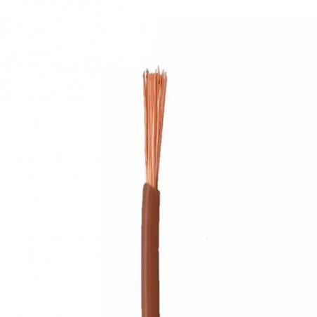 Cable unipolar COBRHIL 2,5mm2 marrón IRAM 2183-NM247-3