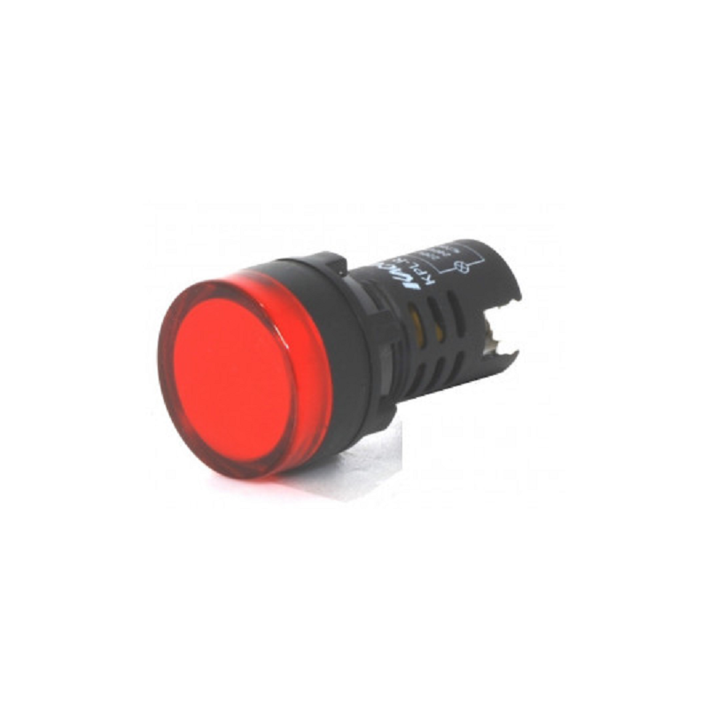 Led sica piloto ojo de buey 220v rojo