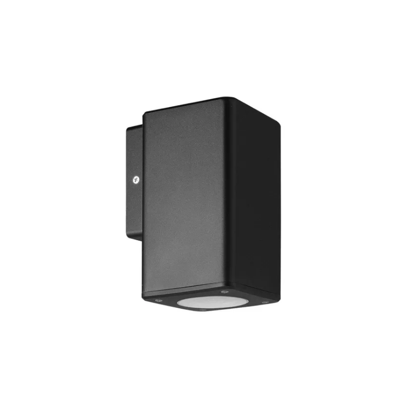 Aplique LEDVANCE SINGLE HOUSING Cuadrado para 1 luz GU10 negro