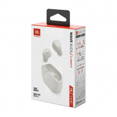 Auriculares bluetooth JBL WAVE BUDS IP54 blanco