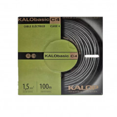 Cable unipolar KALOP 1,5mm2 negro IRAM 2183- NM247-3