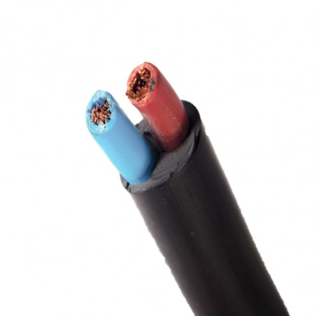 Cable vaina redonda COBRHIL 2x6mm2 por metro IRAM NM 247-5