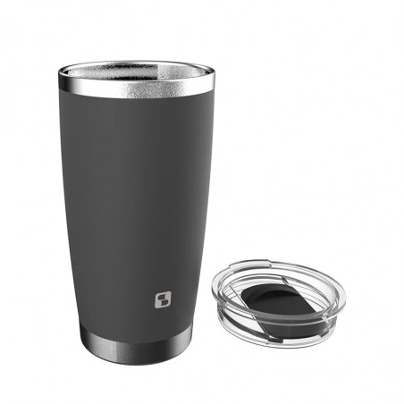 Vaso térmico SOPRANO EVEREST 500ml acero inoxidable gris