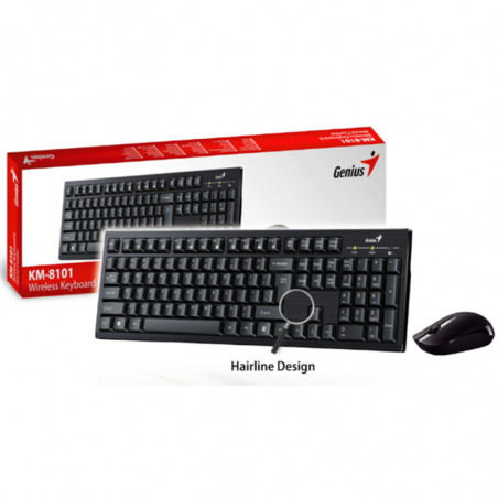 Combo teclado y mouse GENIUS KM-8101 inalámbricos