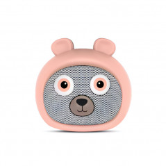 Parlante bluetooth SOUL PETS Oso portátil 3W varios colores