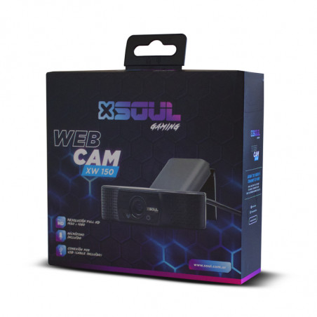 WebCam SOUL GAME-XW150 Full HD con micrófono integrado
