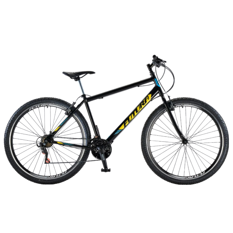 Bicicleta FUTURA TECHNO rodado 29 MTB hibrida talle M cuadro de acero negro