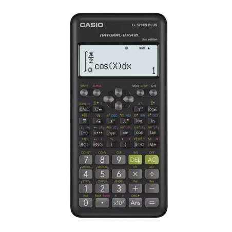 Calculadora científica CASIO FX-570ES PLUS 417 funciones