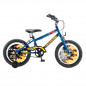 Bicicleta para niños FUTURA TWIN rodado 16 acero azul