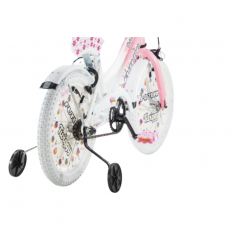 Bicicleta FUTURA TWIGGY rodado 16 con canasto y porta muñeco rosa