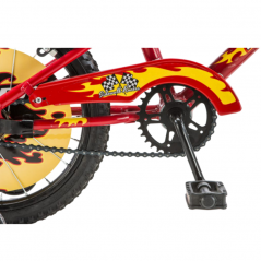 Bicicleta para niños FUTURA TWIN rodado 16 acero rojo