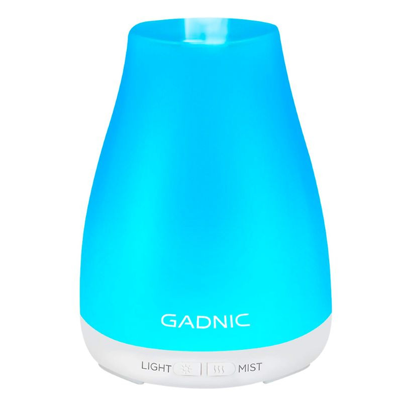 Difusor humidificador GADNIC DIFU0008 aromático Led 120ml