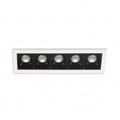 Embutido led LUCCIOLA GYON PREMA 5 luces 10W 800lm 4000K luz neutra