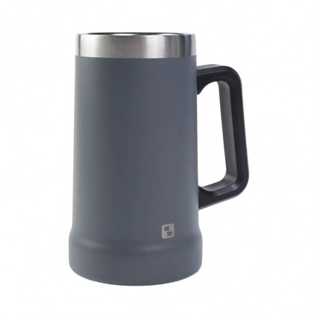 Vaso térmico SOPRANO EVEREST cervecero 750ml acero inoxidable gris