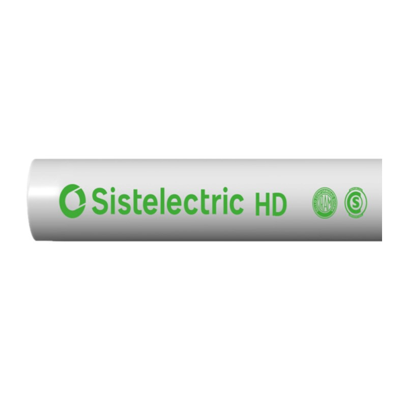 Caño rígido SISTELECTRIC HD 22mm 7/8 3 metros