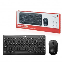 Combo teclado + mouse GENIUS LUXEMATE Q8000 inalámbrico