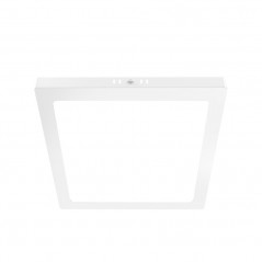 Plafón led MACROLED cuadrado 24W 2160lm 3000K luz cálida