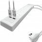 Prolongador KALOP KD50410 5 tomas con 2 USB 2A cable 1.5 metros