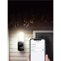 Cámara de seguridad EZVIZ LC3 4MP IP67 con luz led 700LM