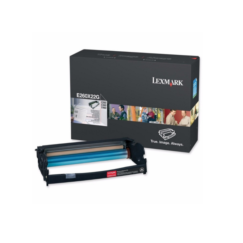 Kit fotoconductor LEXMARK E260X22G para Series E y X