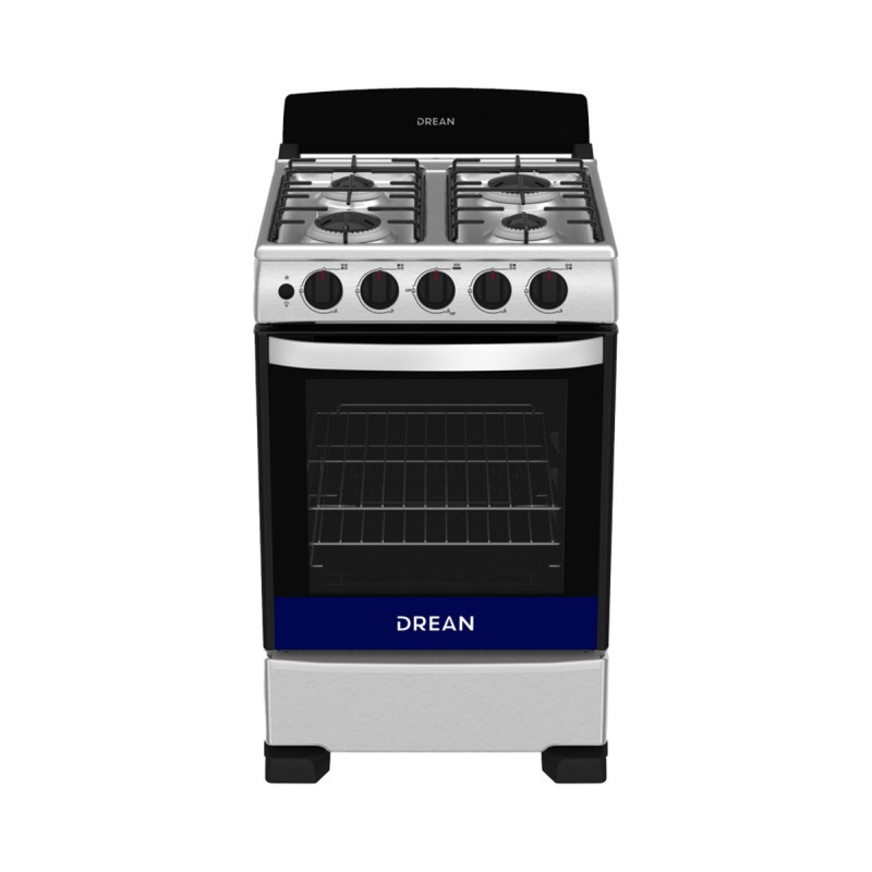 Cocina DREAN CD5502AI multigas 4 hornallas acero inoxidable