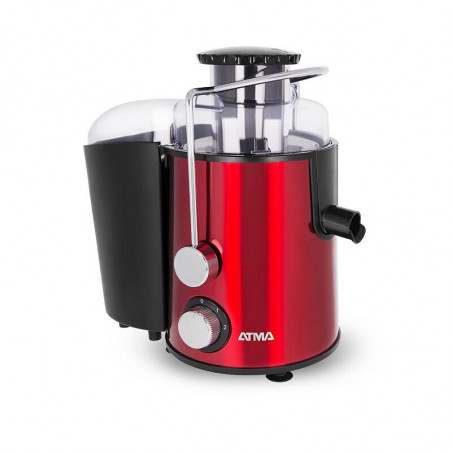 Juguera eléctrica ATMA JUAT21RP 400W 2 velocidades rojo