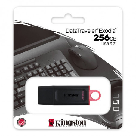 Pendrive KINGSTON DataTraveler EXODIA 256GB USB 3.2