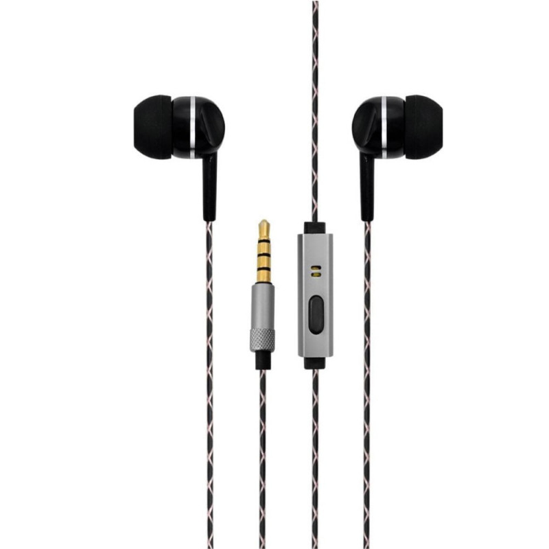 Auriculares NISUTA NSAU20 in-ear con micrófono reacondicionado