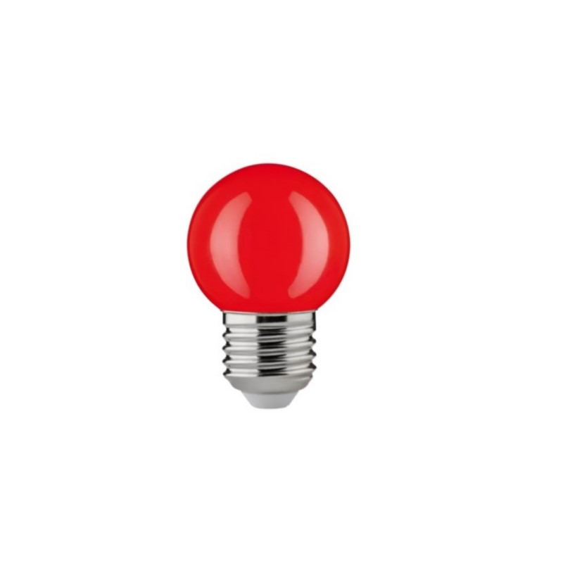 Lámpara led ETHEOS gota E27 1W 220v luz roja