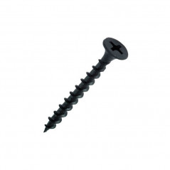 Tornillo autoperforante CASERMEIRO para madera 8x 3/4 negro