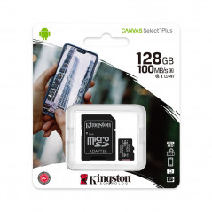 Memoria Micro SD KINGSTON CANVAS SELECT Plus 128GB