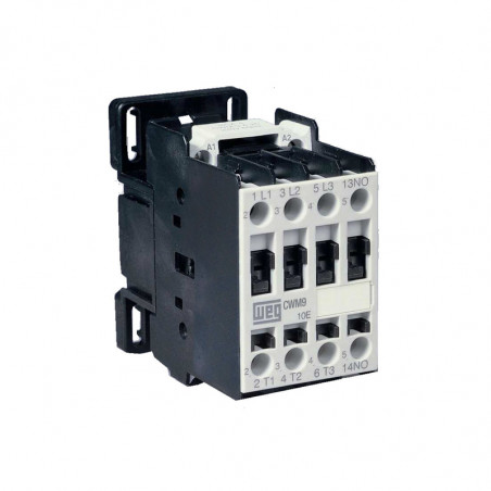 Contactor weg cwm9.10 1na tripolar de 9a 220v 50-60hz