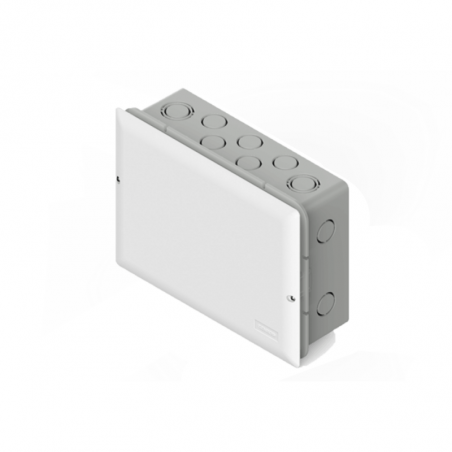 Caja de paso SISTELECTRIC tapa blanca IP65 18x25x8.5cm