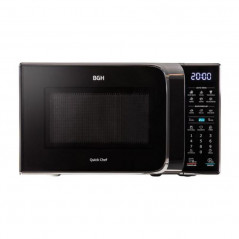 Microondas digital BGH B120DN20 20 litros 700W negro