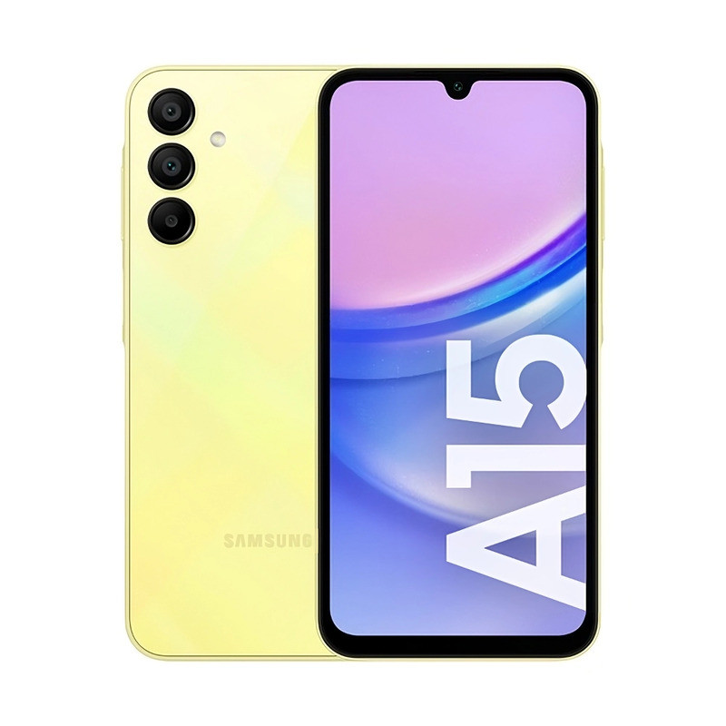 Celular SAMSUNG Galaxy A15 4GB RAM 128GB amarillo