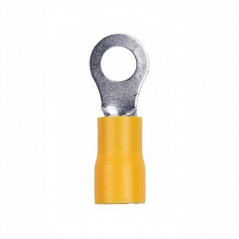 Terminal preaislado anillo 10mm 6mm2 amarillo