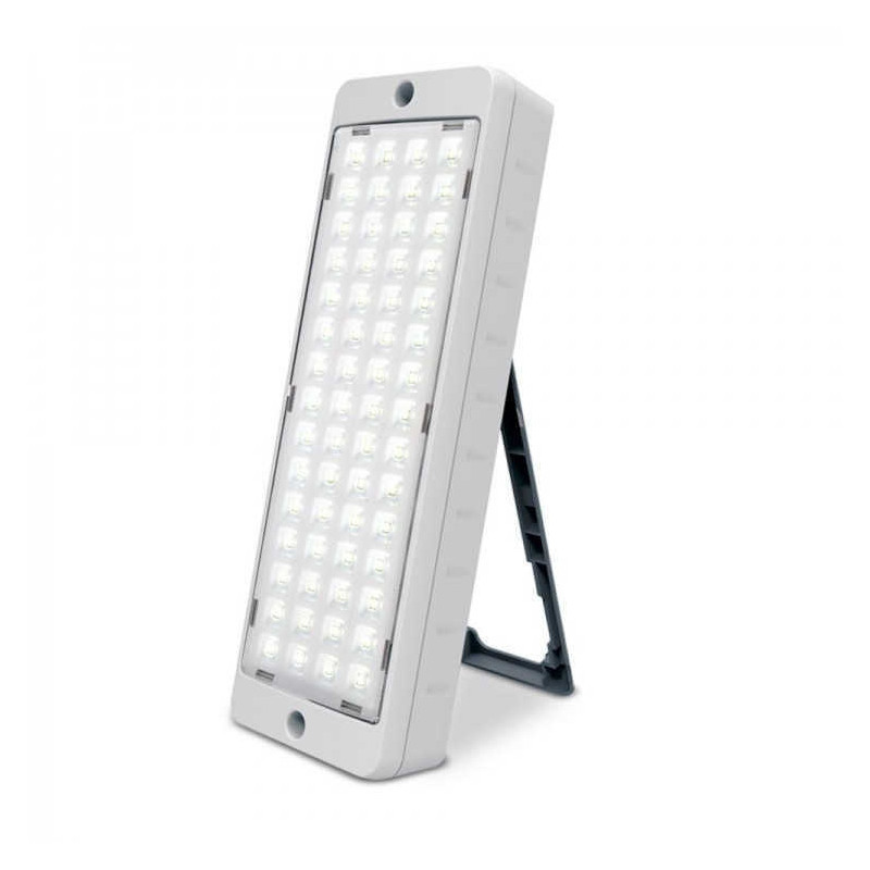 Luz de emergencia GAMASONIC GX4060SL de 60 leds autonomía 10hs reacondicionado