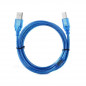 Cable USB 2.0 AM-BM NISUTA NSCUSB3 3 metros