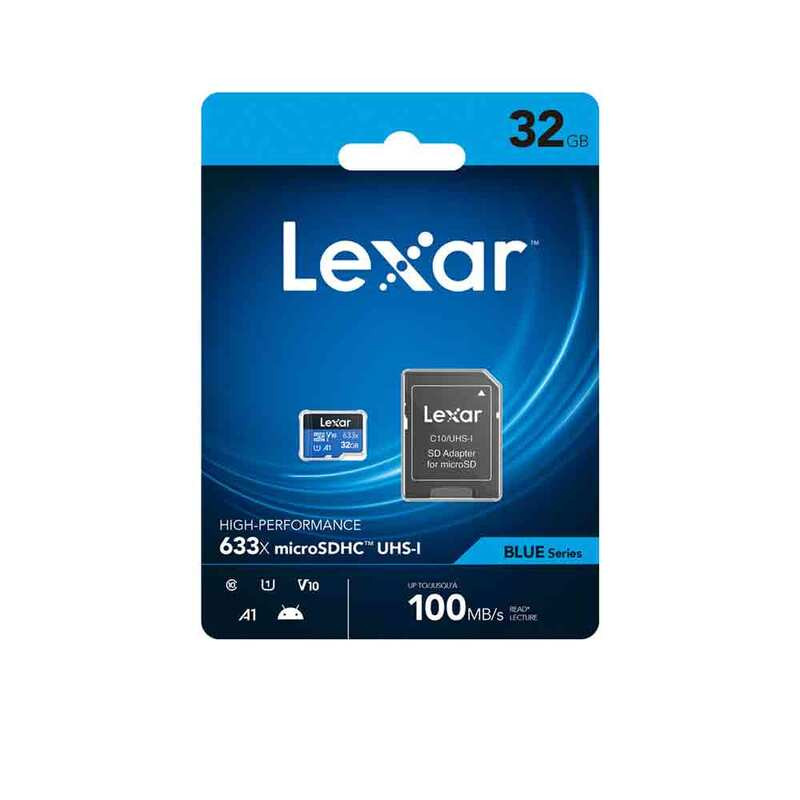 Memoria Micro SD LEXAR 633X BLUE SERIES 32GB