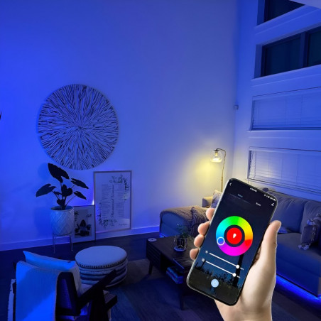 Lámpara led MACROLED Smart wifi 5W RGBW Dicroica